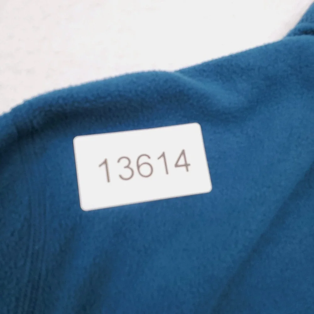 North Face Jacket Mens Small Blue Fleece Pullover Half Zip Lightweight Outdoor